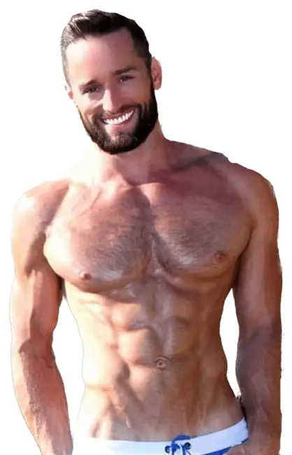 Large photo of shirtless LuckyLadd Lucas