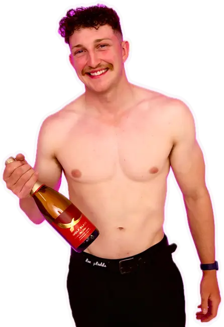 Large photo of shirtless LuckyLadd Kyle