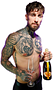 Small photo of shirtless LuckyLadd Tommy 