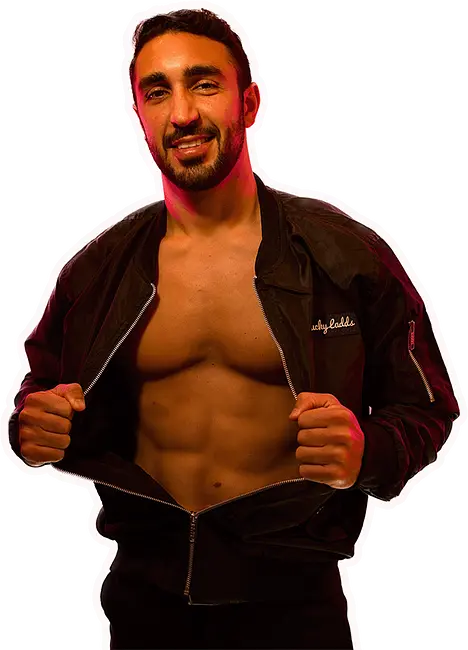 Large photo of shirtless LuckyLadd Gabriel Sydney