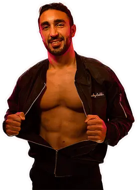 Photo of shirtless Lucky Ladd Gabriel Sydney